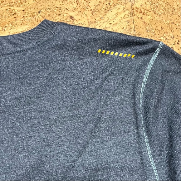 Ariat Wm’s Rebar Workman Logo Long Sleeve T-shirt  In Charcoal Gray Sz S - Picture 7 of 14